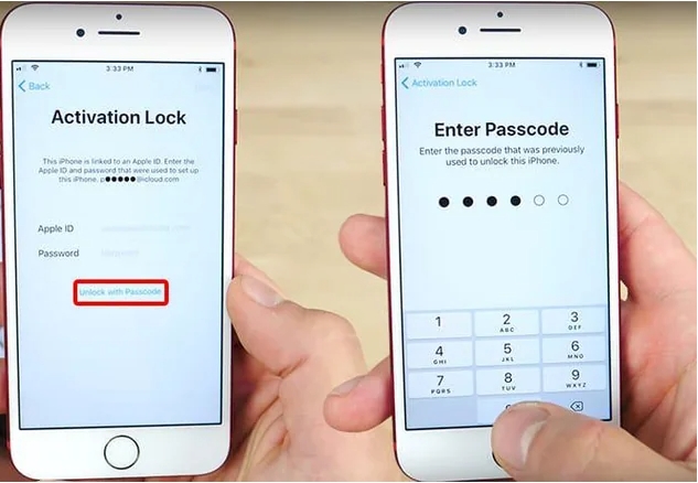 bypass iCloud lock with screen passcode | Bypass iCloud Activation With IMEI